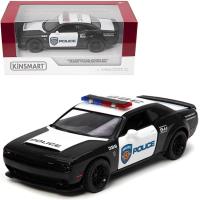 Dodge challenger demon policja 1:40. Wydawca: Kinsmart. SmakLiter.pl Opakowanie Dodge challenger demon policja 1:40