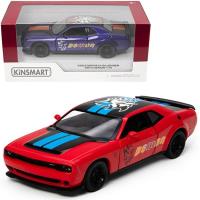 Dodge challenger srt demon 170 1:40. Wydawca: Kinsmart. SmakLiter.pl Opakowanie Dodge challenger srt demon 170 1:40