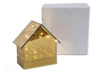 Domek szklany ze światełkami LED. Wydawca: ADAR. SmakLiter.pl Opakowanie Domek szklany ze światełkami LED