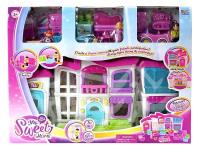 Opakowanie Domek z figurkami i meblami światło dźwięk