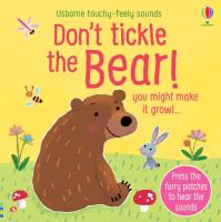 Okładka książki DON'T TICKLE THE BEAR!