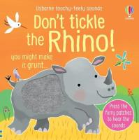Don't Tickle the Rhino. Autor: Taplin Sam. SmakLiter.pl Okładka książki Don't Tickle the Rhino