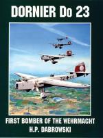 Dornier Do 23. Autor: H.P. Dabrowski. SmakLiter.pl Okładka książki Dornier Do 23