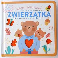 Dotykam czytam poznaję Małe zwierzątka. Autor:   Praca zbiorowa. SmakLiter.pl Okładka książki Dotykam czytam poznaję Małe zwierzątka