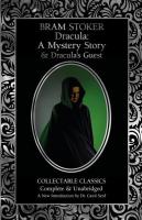 Okładka książki Dracula: Tajemnicza historia i gość Draculi w. ang