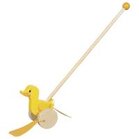 Drewniana kaczka Elli na patyku Goki. Wydawca: Goki. SmakLiter.pl Opakowanie Drewniana kaczka Elli na patyku Goki