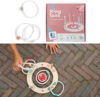 Opakowanie Drewniany Rzut obręczą na koło