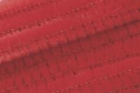 Opakowanie Drucik oplatany 50cm czerwony 10szt