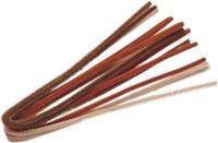 Opakowanie Drucik oplatany 50cm mix brązowy 10szt