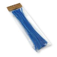 Opakowanie Druciki kreatywne 300x6mm niebieskie 30szt