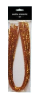 Opakowanie Druty chenille złote 9mmx50cm 10szt