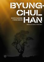 Duch nadziei i inne eseje. Autor: Han Byung-Chul. SmakLiter.pl Okładka książki Duch nadziei i inne eseje