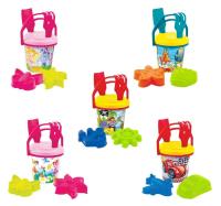 Opakowanie Duży zestaw do piasku z małym wiaderkiem mix