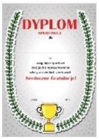 Opakowanie Dyplom A4 Sportowca