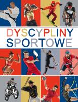 Dyscypliny sportowe. Autor: Szymanowski Piotr. SmakLiter.pl Okładka książki Dyscypliny sportowe
