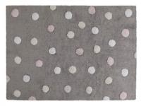 Opakowanie Dywan bawełniany Topos Tricolor Grey Pink 120x160