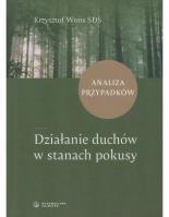 Działanie duchów w stanach pokusy Analiza ... Autor: Krzysztof Wons. SmakLiter.pl Okładka książki Działanie duchów w stanach pokusy Analiza ..