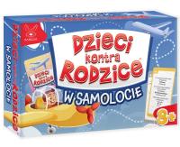 Dzieci kontra Rodzice. W Samolocie. Wydawca: Kangur. SmakLiter.pl Opakowanie Dzieci kontra Rodzice. W Samolocie