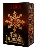 Okładka książki Dzieci nieporządku (ilustrowane brzegi)