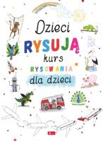 Dzieci rysują-kurs rysowania. Autor: Małgorzata Haczek. SmakLiter.pl Okładka książki Dzieci rysują-kurs rysowania