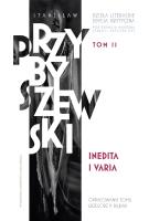 Okładka książki Dzieła literackie. Edycja krytyczna t. 11