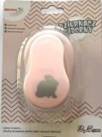 Dziurkacz ozdobny Królik 2.5cm. Wydawca: Brewis. SmakLiter.pl Opakowanie Dziurkacz ozdobny Królik 2.5cm
