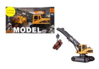 Dźwig gąsienicowy z pilotem i ładowarką. Wydawca: SWEDE. SmakLiter.pl Opakowanie Dźwig gąsienicowy z pilotem i ładowarką