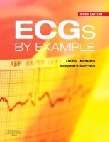 Okładka książki Ecgs By Example