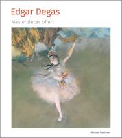 Okładka książki Edgar Degas Masterpieces of Art TW [ENG]