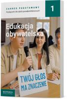 Okładka książki Edukacja obywatelska LO 1 Podręcznik ZP