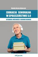 Okładka książki Edukacja senioralna w społeczeństwie 5.0