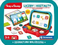 Edukacyjna walizeczka kształty i liczby 50392. Wydawca: Clementoni. SmakLiter.pl Opakowanie Edukacyjna walizeczka kształty i liczby 50392