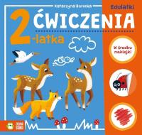 Edulatki. Ćwiczenia 2-latka. Autor: Opracowanie zbiorowe. SmakLiter.pl Okładka książki Edulatki. Ćwiczenia 2-latka