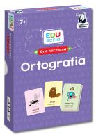 Okładka książki EDUseria. Ortografia. Gra karciana