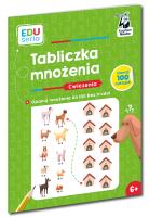 EDUseria. Tabliczka mnożenia. Ćwiczenia. Kapitan Nauka. Autor: Bożena Dybowska, Anna Grabek. SmakLiter.pl Okładka książki EDUseria. Tabliczka mnożenia. Ćwiczenia. Kapitan Nauka