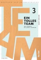 Ein Tolles Team 3 Zeszyt ćwiczeń. Autor: Opracowania Zbiorowe. SmakLiter.pl Okładka książki Ein Tolles Team 3 Zeszyt ćwiczeń
