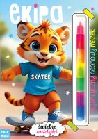 Ekipa. Gigantyczny neonowy mazak. Marker modułowy. Autor: Opracowanie zbiorowe. SmakLiter.pl Okładka książki Ekipa. Gigantyczny neonowy mazak. Marker modułowy