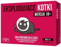 Eksplodujące Kotki: Edycja tylko dla dorosłych. Autor: Matthew Inman, Shane Small, Elan Lee. SmakLiter.pl Okładka książki Eksplodujące Kotki: Edycja tylko dla dorosłych