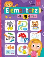 Elementarz dla 5-latka. Autor: Bator Agnieszka. SmakLiter.pl Okładka książki Elementarz dla 5-latka