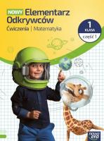 Okładka książki Elementarz odkrywców Nowy 1 Matematyka ćw cz.1