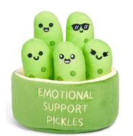 Opakowanie Emotional Support piklowane ogórki