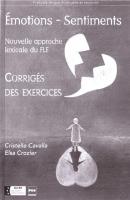 Okładka książki Emotions-sentiments
