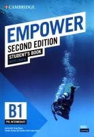 Empower Pre-intermediate B1 Student's Book with eBook. Autor: Doff Adrian, Thaine Craig, Puchta Herbert, Stranks Jeff, Lewis-Jones Peter. SmakLiter.pl Okładka książki Empower Pre-intermediate B1 Student's Book with eBook