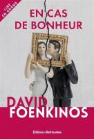 En cas de bonheur. Autor: Foenkinos David. SmakLiter.pl Okładka książki En cas de bonheur