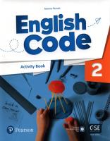 English Code 2 Activity Book. Autor: Jeanne Perrett. SmakLiter.pl Okładka książki English Code 2 Activity Book