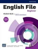 English File 5E Beginner SB with access to Skills Confidence. Autor: Oxenden Clive, Lambert Jerry. SmakLiter.pl Okładka książki English File 5E Beginner SB with access to Skills Confidence
