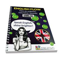 ENGLISH FLOW - Mów po angielsku naturalnie i pewnie! LEVEL B1. Autor: Dwornik Paweł. SmakLiter.pl Okładka książki ENGLISH FLOW - Mów po angielsku naturalnie i pewnie! LEVEL B1