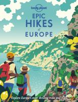 Okładka książki Epic Hikes of Europe. Lonely Planet