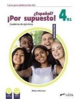 Okładka książki Espanol por supuesto nuevo 4 A2+ ćwiczenia