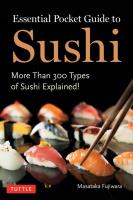 Okładka książki Essential Pocket Guide to Sushi